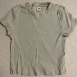 BRAND NEW* TNA Ribbed Crop Tee
